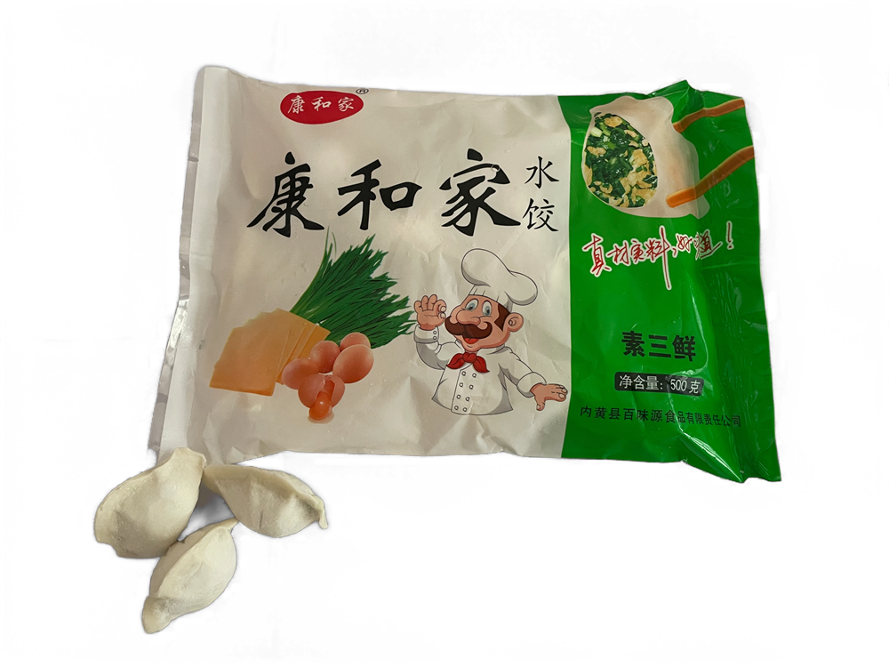 康和家-素三鮮水餃500g